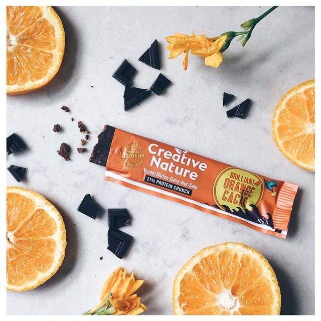 Creative Nature Cacao Orange Protein Flapjack Free from M&S   