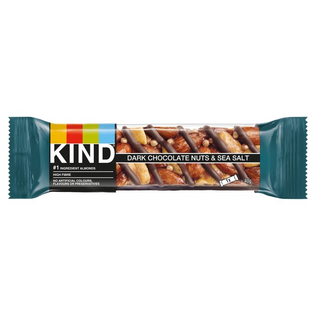 KIND Dark Chocolate Nuts & Sea Salt Snack Bar Free from M&S Default Title  