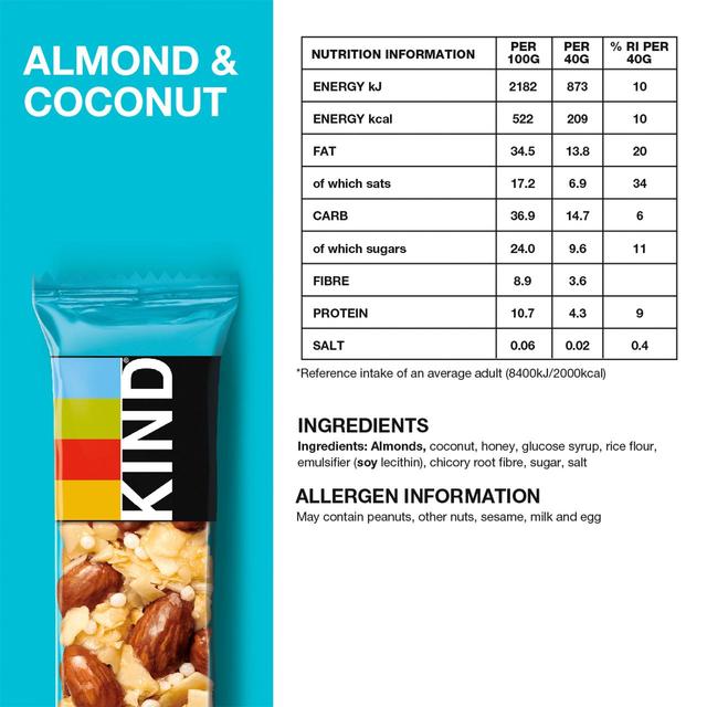 KIND Almond & Coconut Snack Bar