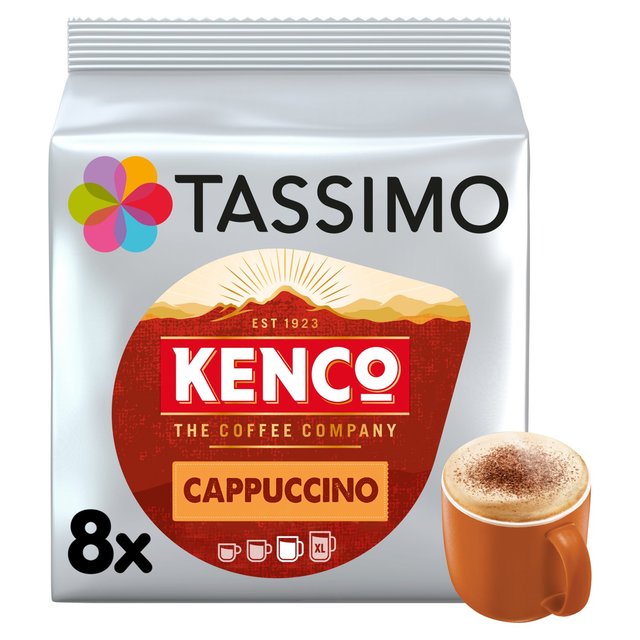 Tassimo Kenco Cappuccino Coffee Pods Tea M&S Default Title  