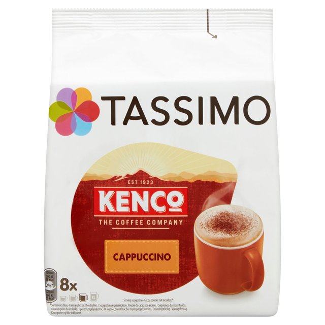 Tassimo Kenco Cappuccino Coffee Pods Tea M&S   