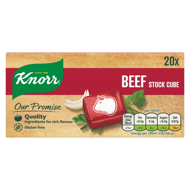 Knorr 20 Beef Stock Cubes Food Cupboard M&S   