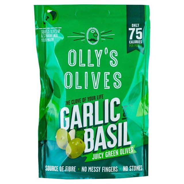 Olly's Olives Basil & Garlic Green Halkidiki Olives - The Connoisseur Perfumes, Aftershaves & Gift Sets M&S   