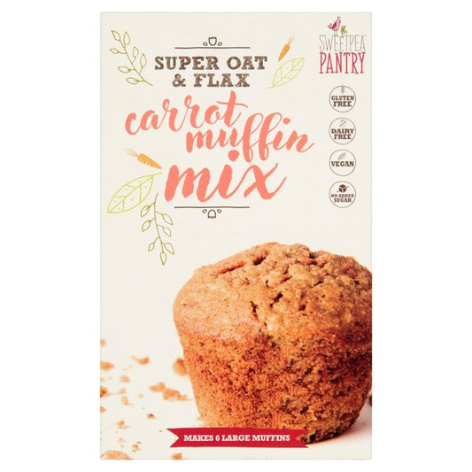 Sweetpea Pantry Super Oat Carrot Muffin Mix Sugar & Home Baking M&S Title  
