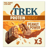 TREK Peanut Power Protein Energy Bars Food Cupboard M&S Default Title  