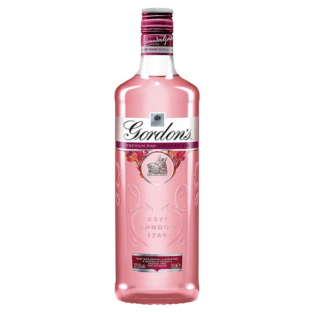 Gordon's Premium Pink Distilled Flavoured Gin Liqueurs and Spirits M&S Default Title  