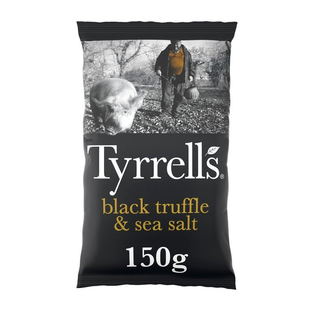 Tyrrells Black Truffle & Sea Salt Sharing Crisps Food Cupboard M&S Default Title  