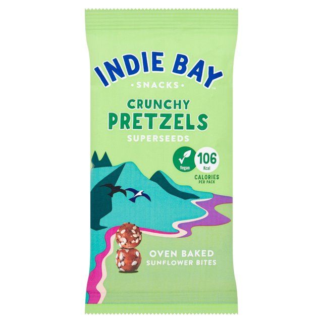 Indie Bay Snacks Sunflower Pretzel Bites with Superseeds