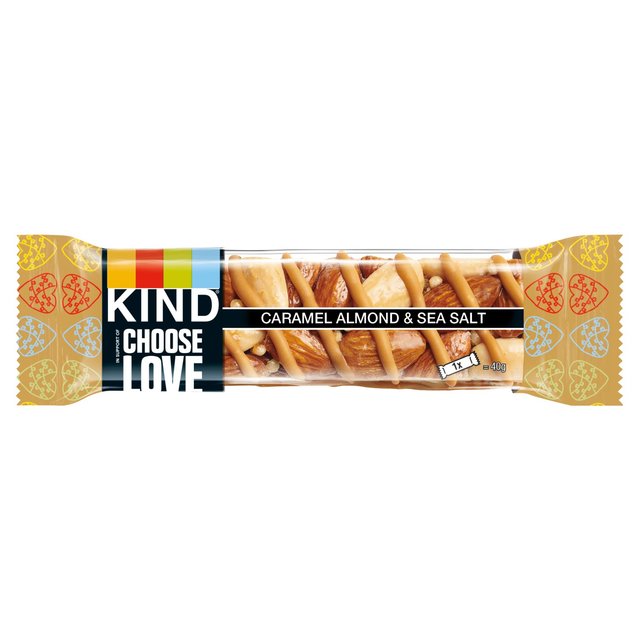 KIND Caramel Almond & Sea Salt Snack Bar Crisps, Nuts & Snacking Fruit M&S Default Title  