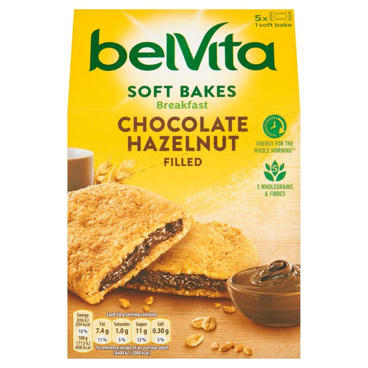 Belvita Choco Hazelnut Soft Bakes Breakfast Biscuits Biscuits, Crackers & Bread M&S   