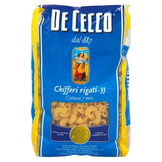 De Cecco Pasta Chifferi Rigati Food Cupboard M&S Default Title  