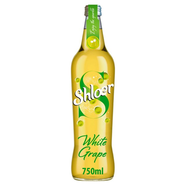 Shloer White Grape Sparkling Juice Drink