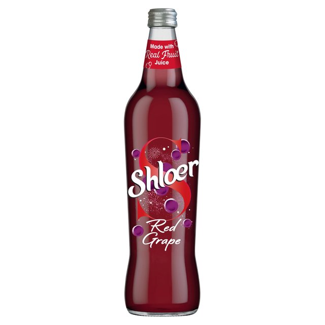 Shloer Red Grape Sparkling Juice Drink Adult Soft Drinks & Mixers M&S   