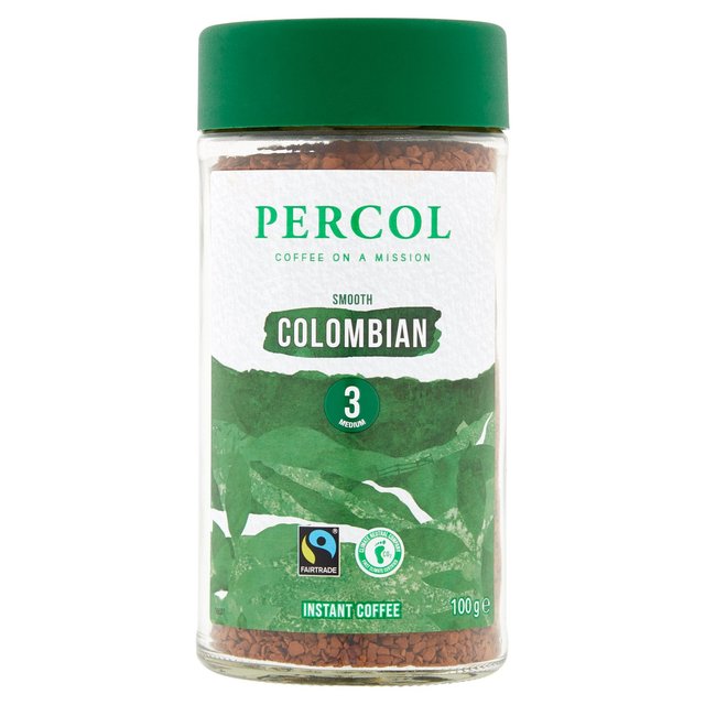 Percol Colombia Instant Coffee Fairtrade