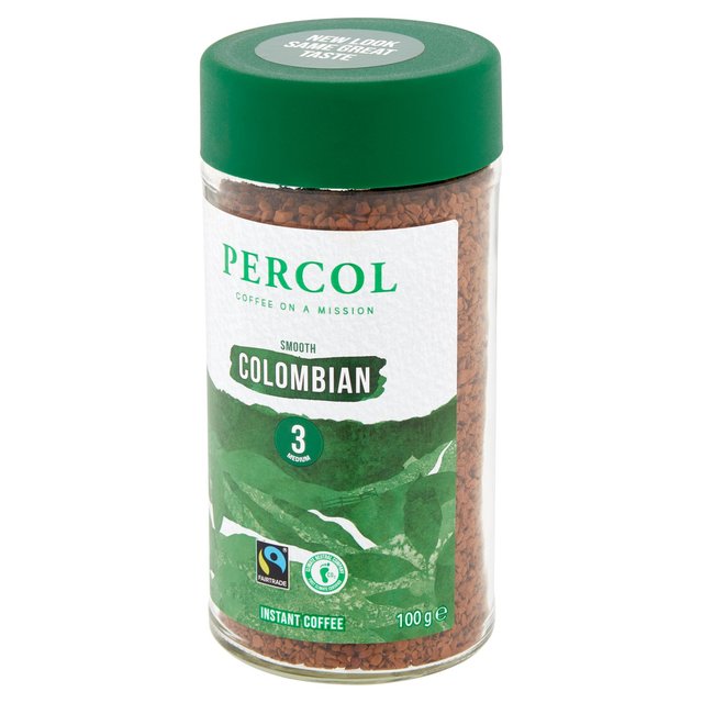 Percol Colombia Instant Coffee Fairtrade