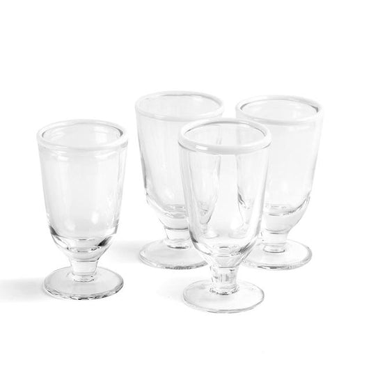 Daylesford Ledbury White Tipped Wine Glasses Set Tableware & Kitchen Accessories M&S Title  
