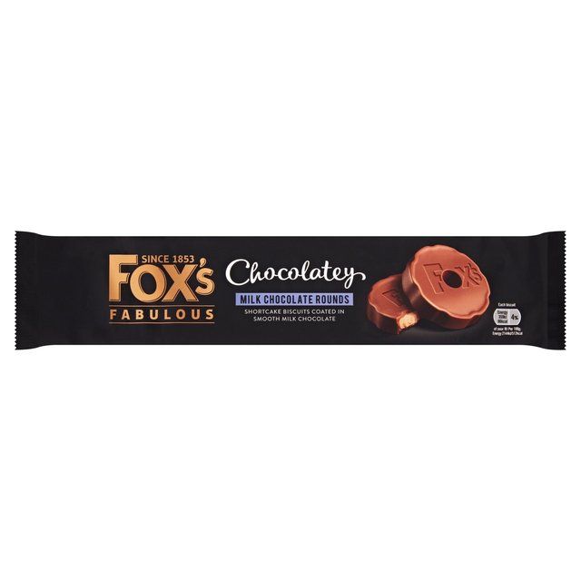 Fox's Chocolatey Milk Chocolate Round Biscuits, Crackers & Bread M&S   