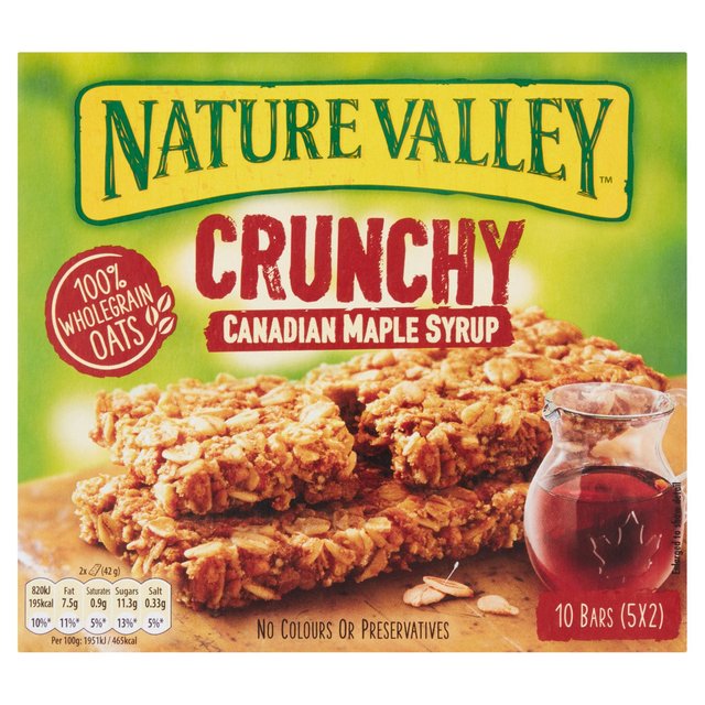 Nature Valley Crunchy Maple Syrup Cereal Bars Cereals M&S   