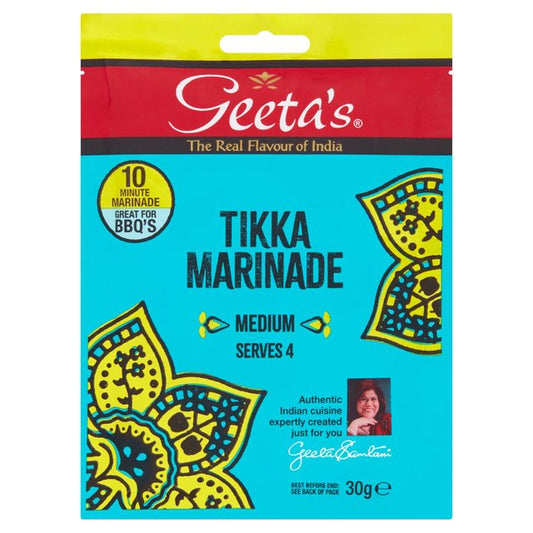 Geeta's Tikka Spice Mix WORLD FOODS M&S Title  