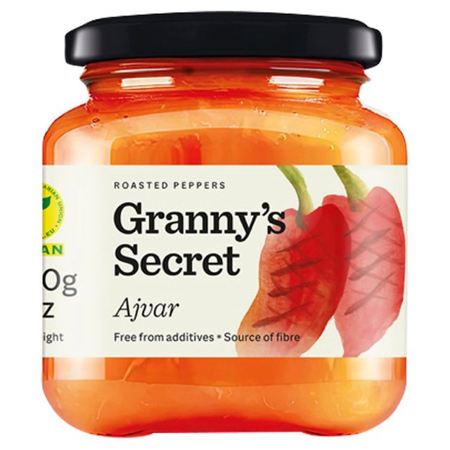 Granny's Secret Ajvar Mild Roasted Red Pepper Spread Perfumes, Aftershaves & Gift Sets M&S   