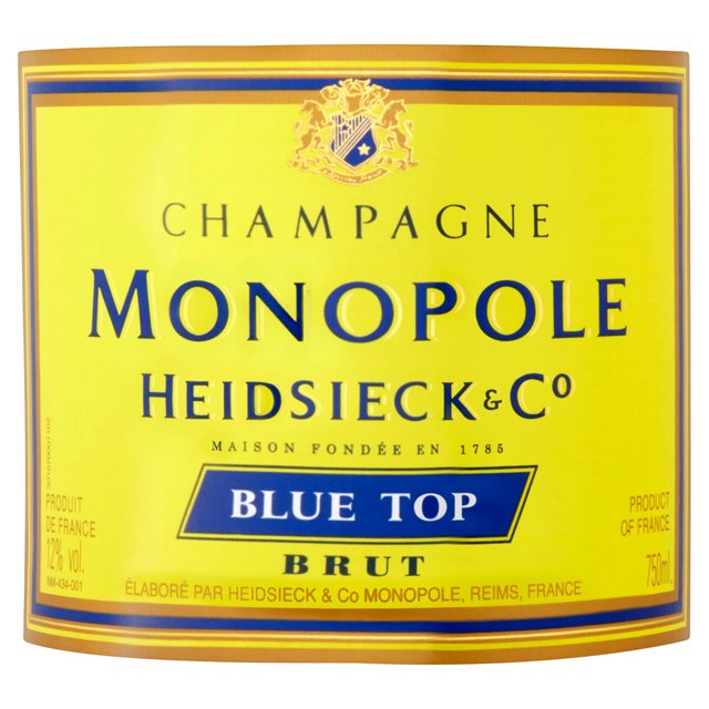 Heidsieck Monopole Blue Top Brut NV Gift Box Perfumes, Aftershaves & Gift Sets M&S   