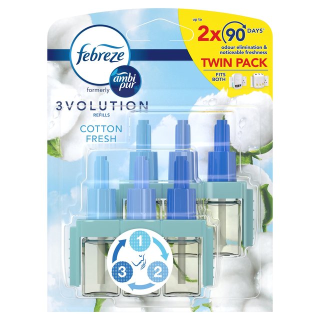 Febreze 3Volution Air Freshener Starter Kit Cotton
