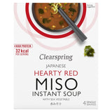 Clearspring Red Miso Soup & Sea Vegetable WORLD FOODS M&S Title  