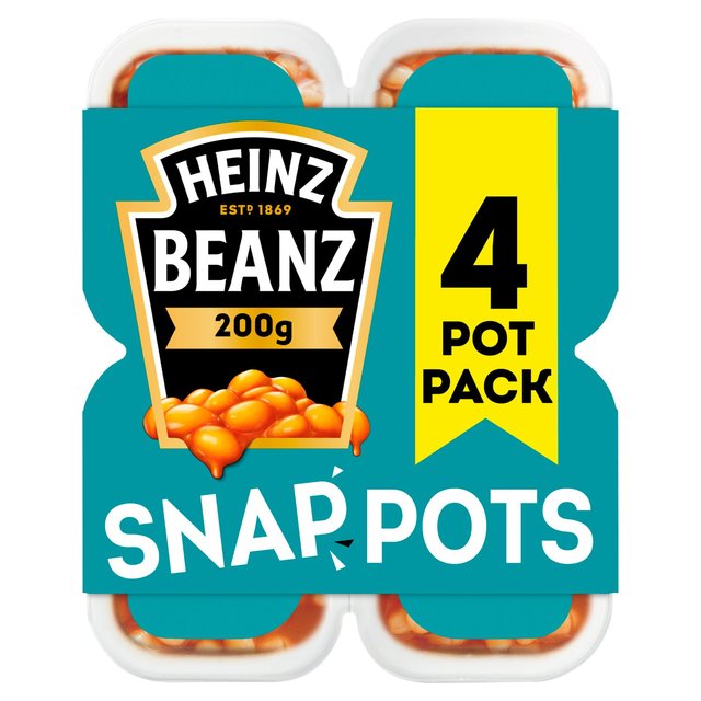 Heinz Beanz Snap Pot FOOD CUPBOARD M&S Default Title  