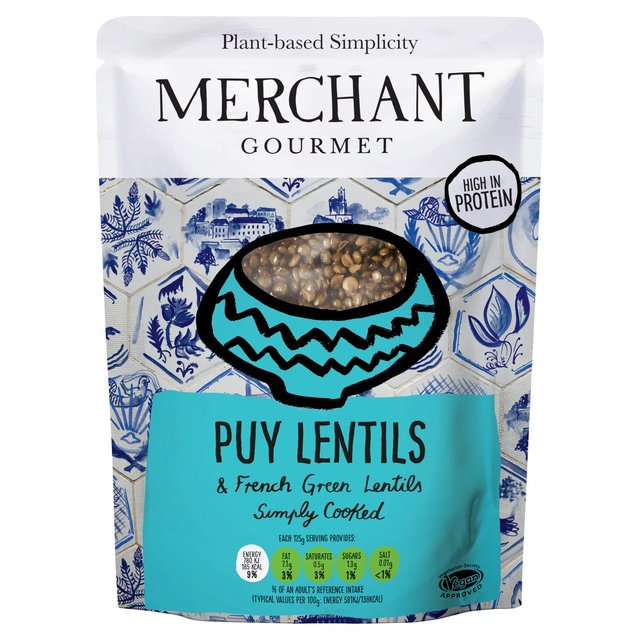 Merchant Gourmet Ready to Eat Puy Lentils Rice, Pasta & Noodles M&S   