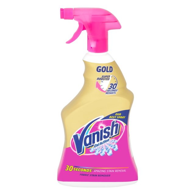 Vanish Oxi Action Fabric Stain Remover Pre-Wash Spray Colours 950ml Laundry M&S   