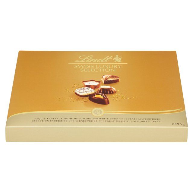 Lindt Swiss Luxury Selection FOOD CUPBOARD M&S   