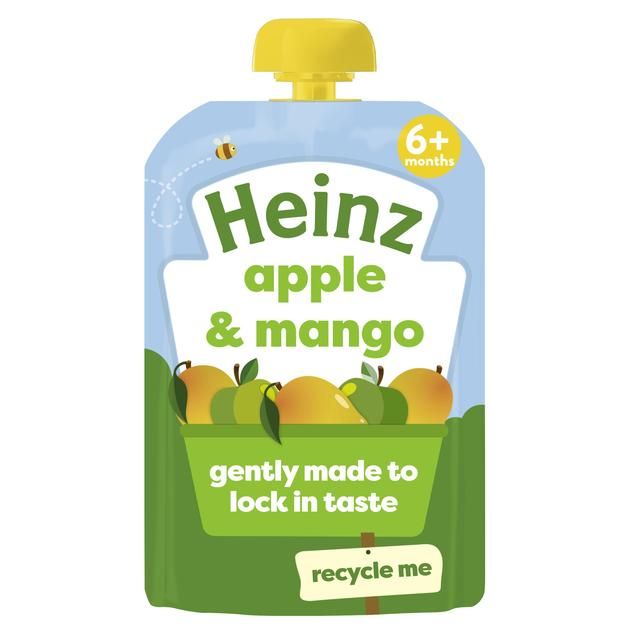 Heinz by Nature Apple & Mango Pouch, 6 mths+ Baby Food M&S   