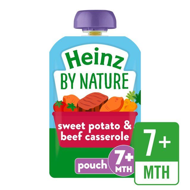 Heinz by Nature Sweet Potato & Beef Casserole pouch, 7 mths+