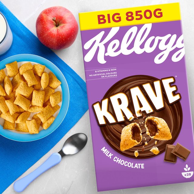 Kellogg's Krave Milk Chocolate Food Cupboard M&S   