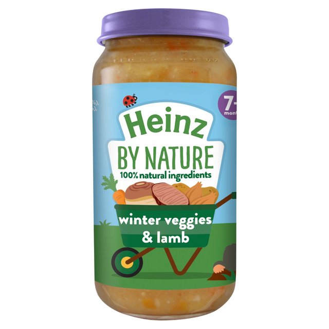 Heinz by Nature Lamb & Winter Veggies Jar, 7 mths+ Baby Food M&S   