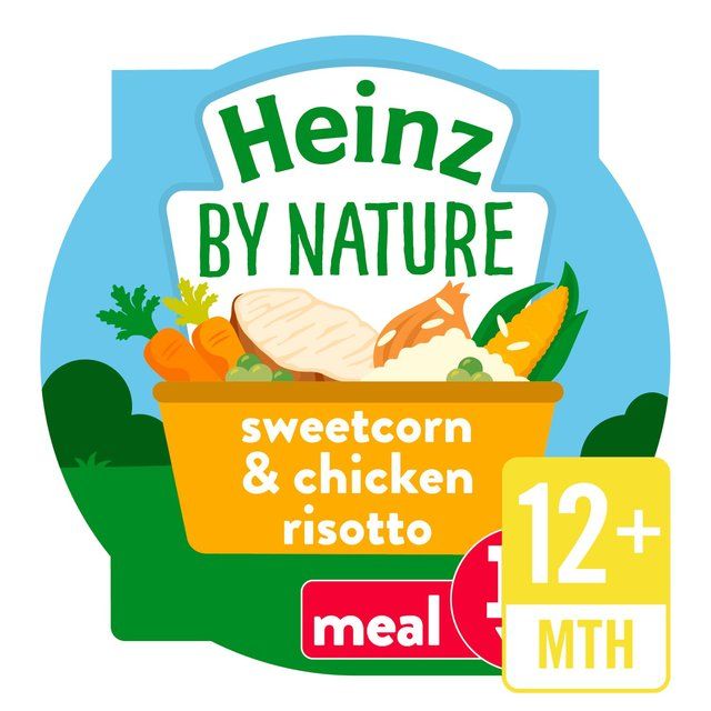 Heinz by Nature Sweetcorn &amp; Chicken Risotto Pot, 12 mths+