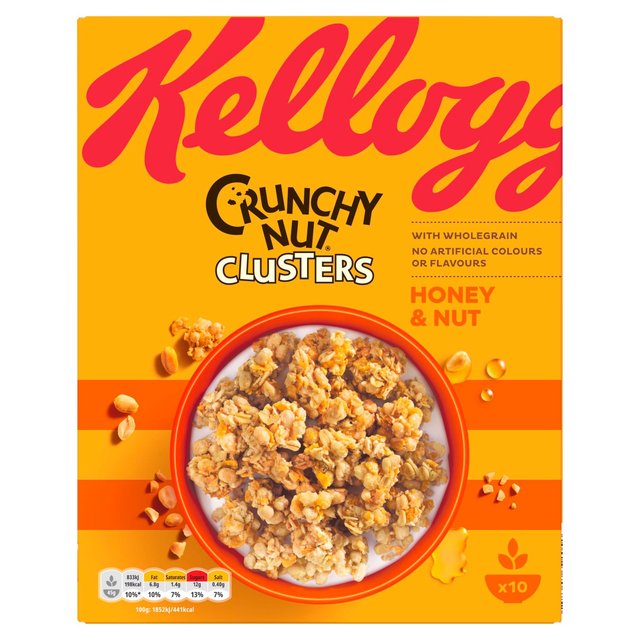 Kellogg's Crunchy Honey Nut Clusters