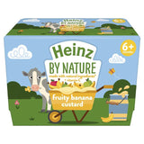 Heinz by Nature Fruity Banana Custard Pots, 6 mths+ Multipack - McGrocer