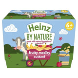 Heinz by Nature Fruit Medley Custard Pots, 6 mths+ Multipack FOOD CUPBOARD M&S Default Title  