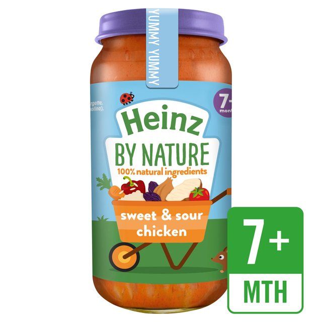 Heinz by Nature Sweet & Sour Chicken Jar, 7 mths+