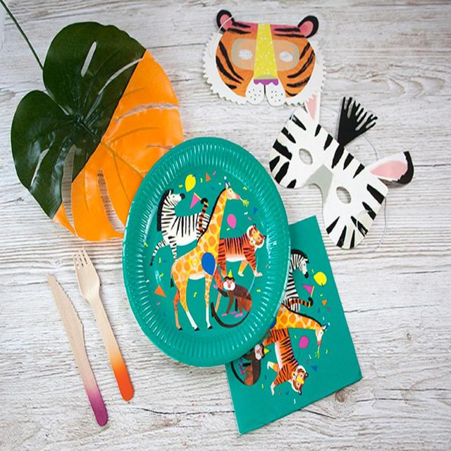 Party Animals Plate Pack Talking Tables Tableware & Kitchen Accessories M&S   