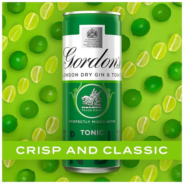 Gordon's Gin & Tonic Miscellaneous M&S   