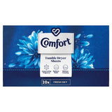 Comfort Intense Tumble Dryer Sheets Fresh Sky 20 Sheets Accessories & Cleaning M&S   