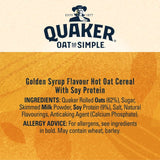 Quaker Oat So Simple Protein Porridge Pot Golden Syrup Cereals M&S   