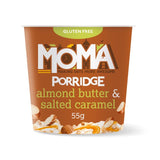 MOMA Dairy Free Almond Butter & Salted Caramel Porridge Pot Free from M&S   