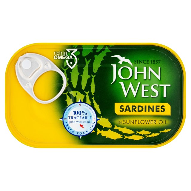 John West Sardines In Sunflower Oil GOODS M&S Default Title  