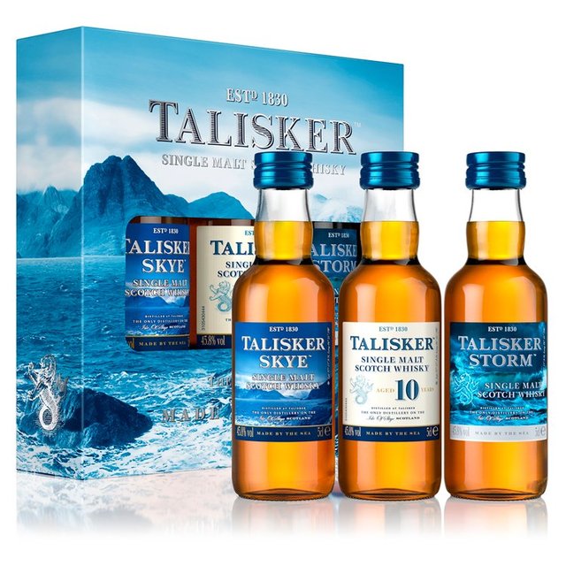 Talisker Single Malt Scotch Whisky Gift Set Liqueurs and Spirits M&S Default Title  