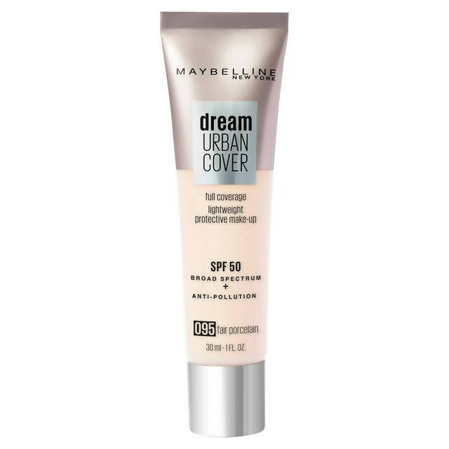 Maybelline Dream Urban Cover All-In-One Protective Makeup 095 Fair Porcelain