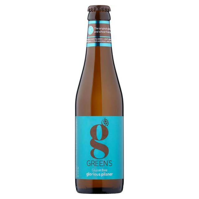 Green's Premium Pilsner (Gluten Free) 330ml All beer Sainsburys   