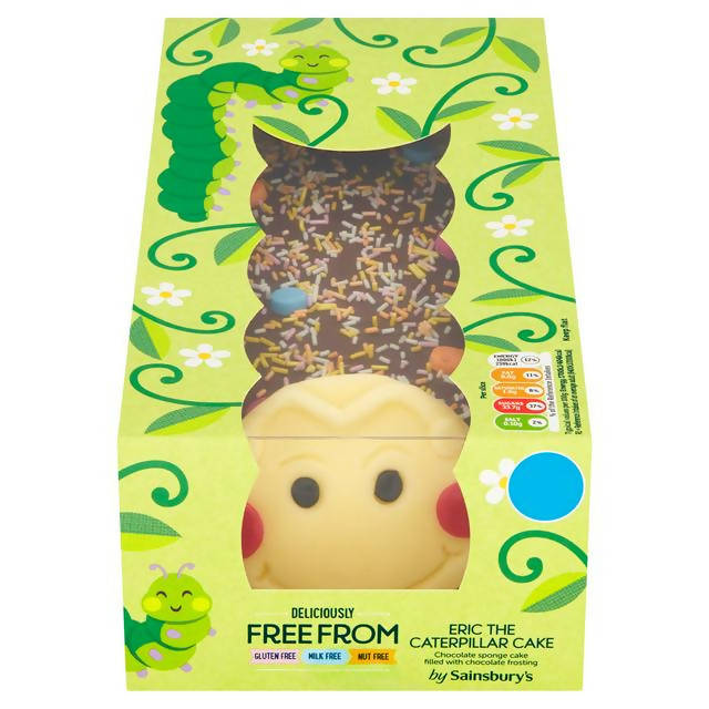 Sainsbury's Free From Caterpillar Cake 592g gluten free Sainsburys   